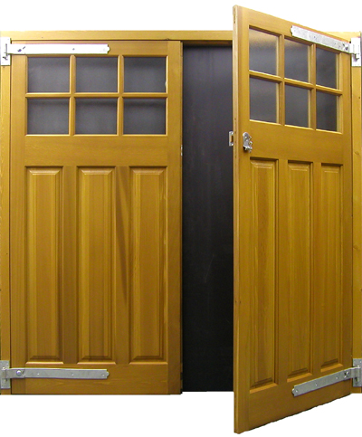 Cedar Door Middleton Traditional Side Hung Door.